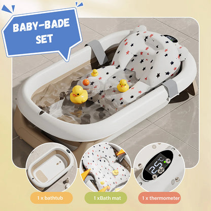 Baby Bath Tub with Bath Cushion
