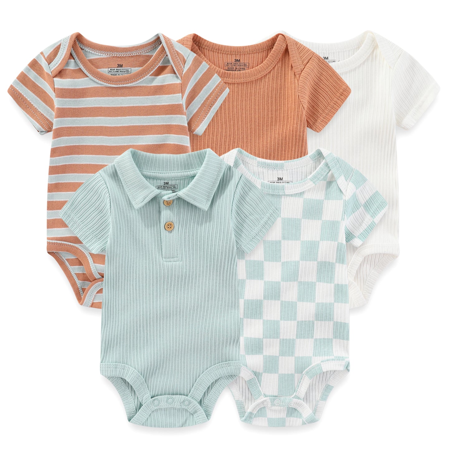 Fashion Cartoon Short Sleeve for Baby