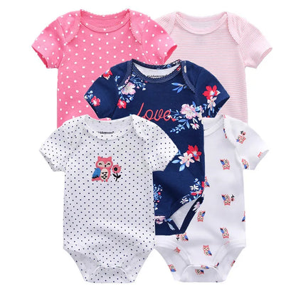Short Sleeve Baby  Bodysuits