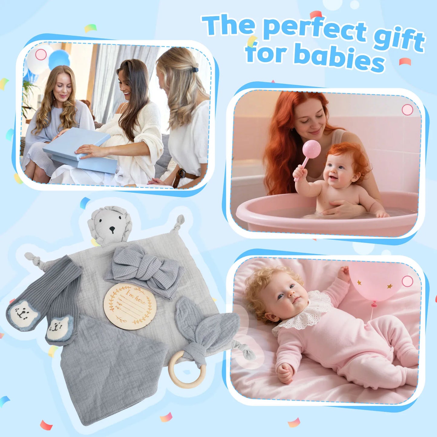 Muslin Cloth Cartoon Animal Baby Bath Towels