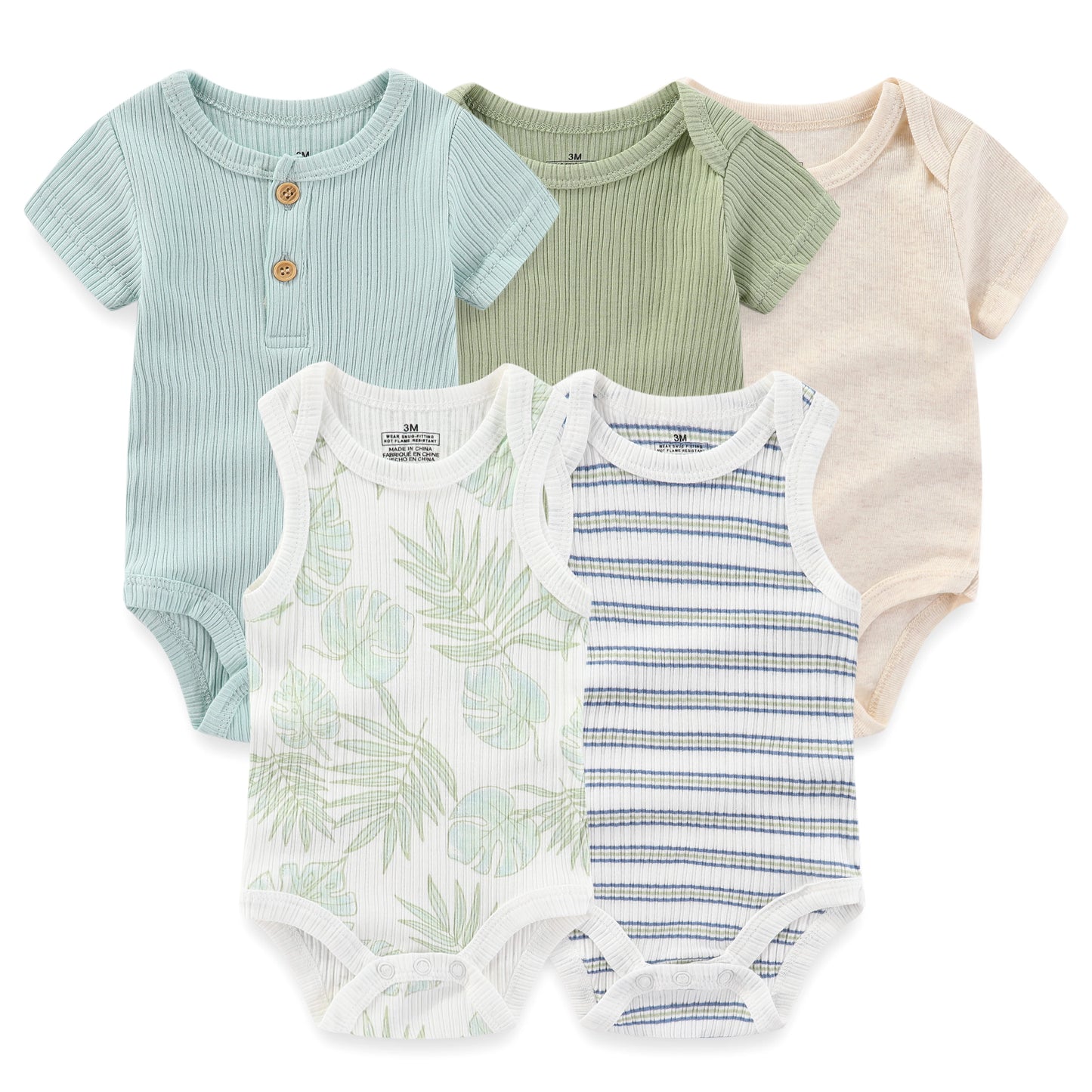Fashion Cartoon Short Sleeve for Baby
