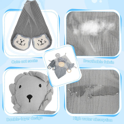 Muslin Cloth Cartoon Animal Baby Bath Towels