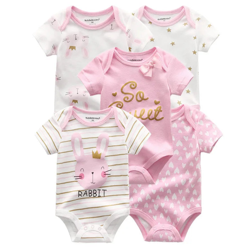 Short Sleeve Baby  Bodysuits
