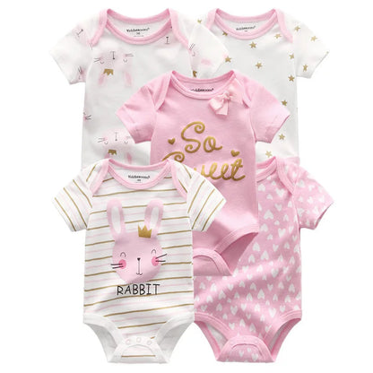 Short Sleeve Baby  Bodysuits