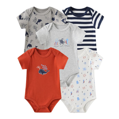 Fashion Cartoon Short Sleeve for Baby